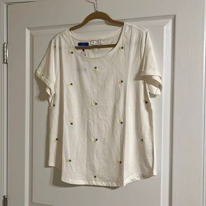 NWT Vintage America brand  Large tee. White